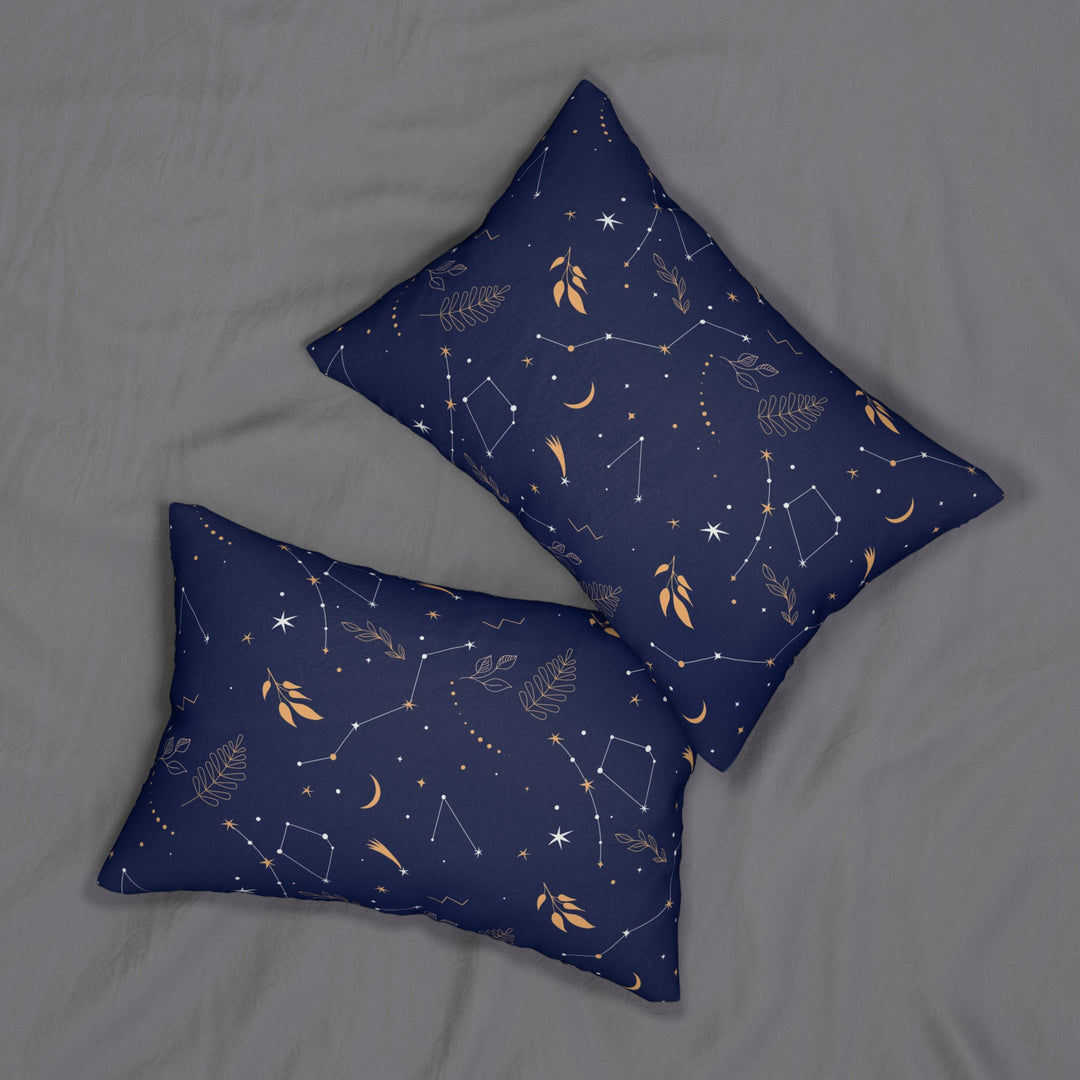 Constellations Spun Polyester Lumbar Pillow