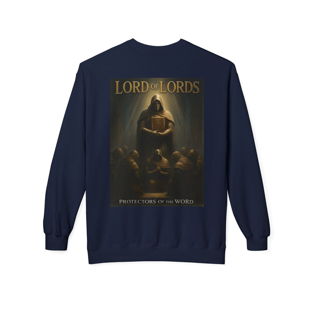 Christian Crewneck Sweatshirt - "King of Kings / Lord of Lords" Religious Pullover