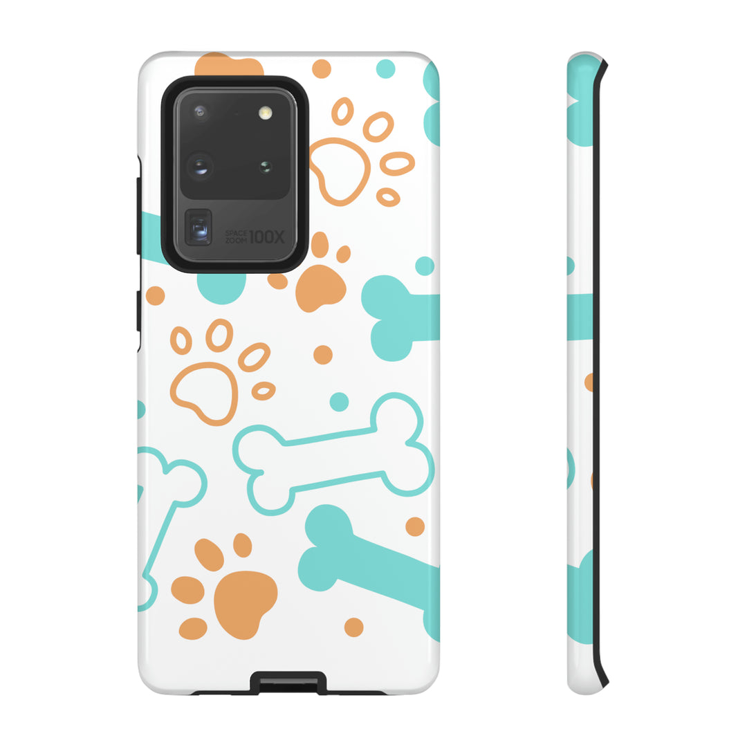 Paws and Bones Tough Phone Case