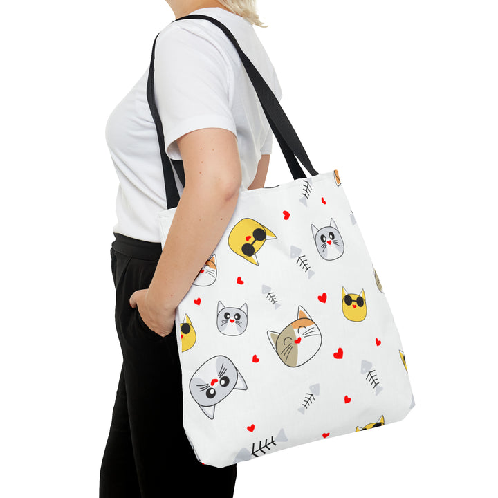 Cat Face Tote Bag (AOP)