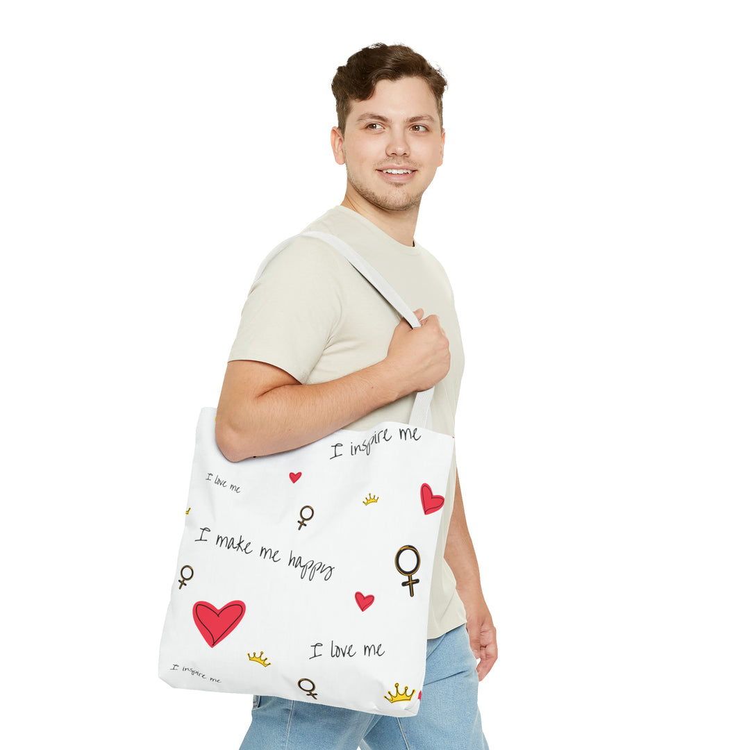 I Love Me Tote Bag (AOP)