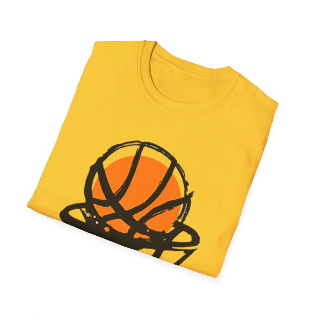 Basketball Hoop Unisex Softstyle T-Shirt