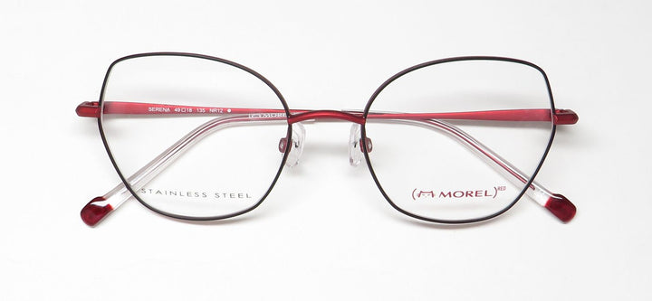Morel Red Serena 90017c Eyeglasses Frame Only