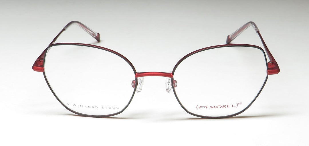 Morel Red Serena 90017c Eyeglasses Frame Only