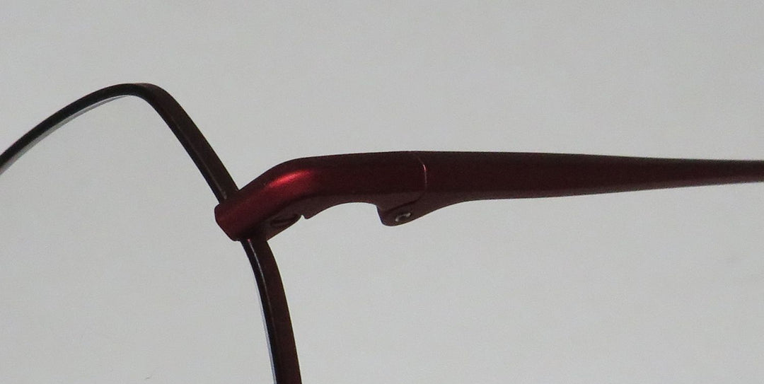 Morel Red Serena 90017c Eyeglasses Frame Only