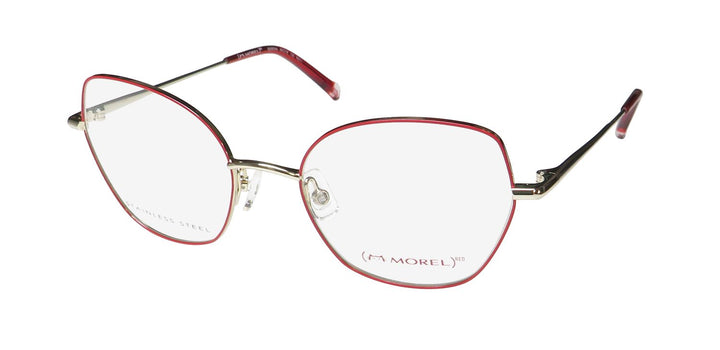 Morel Red Serena 90017c Eyeglasses Frame Only