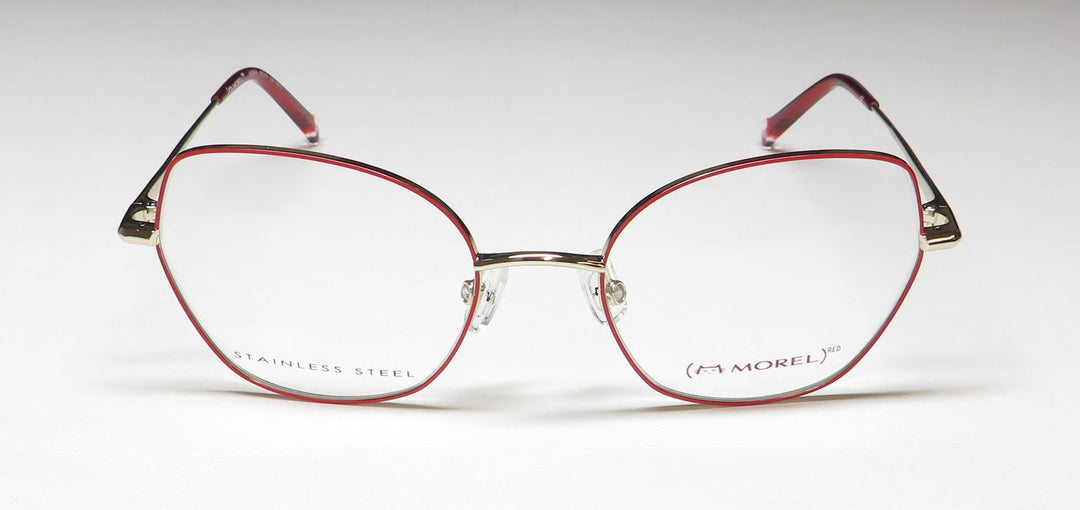 Morel Red Serena 90017c Eyeglasses Frame Only