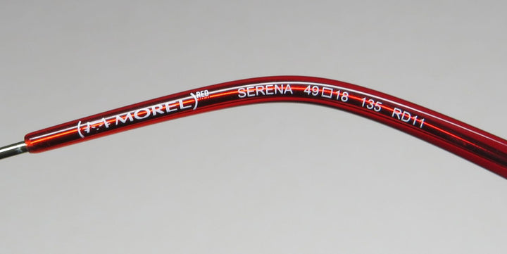 Morel Red Serena 90017c Eyeglasses Frame Only