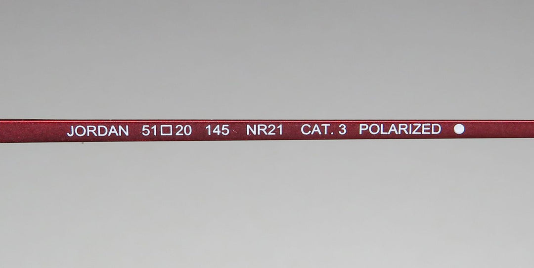 Morel Red Jordan 90022c Sunglasses