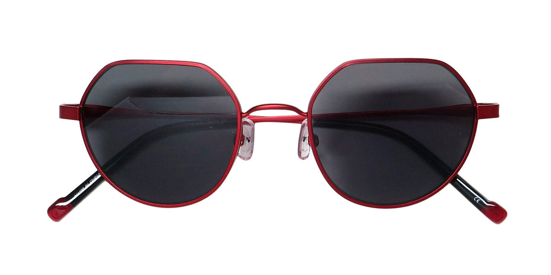Shop Morel Red Riley 90020c Sunglasses