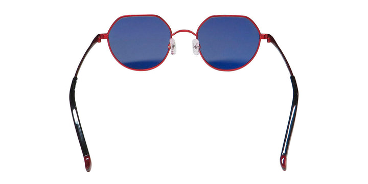 Shop Morel Red Riley 90020c Sunglasses