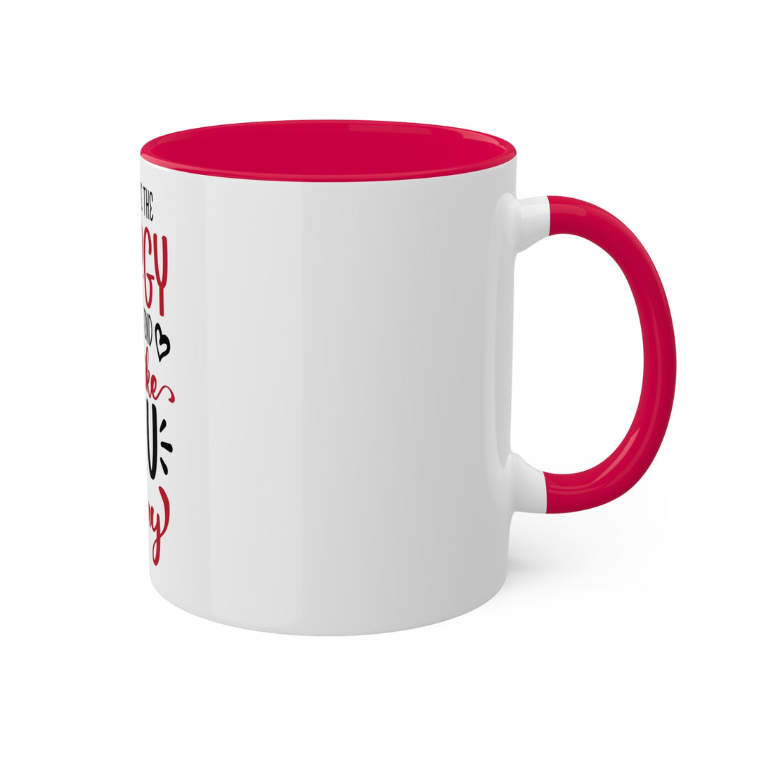I Don't Have the Energy Colorful Mugs, 11oz