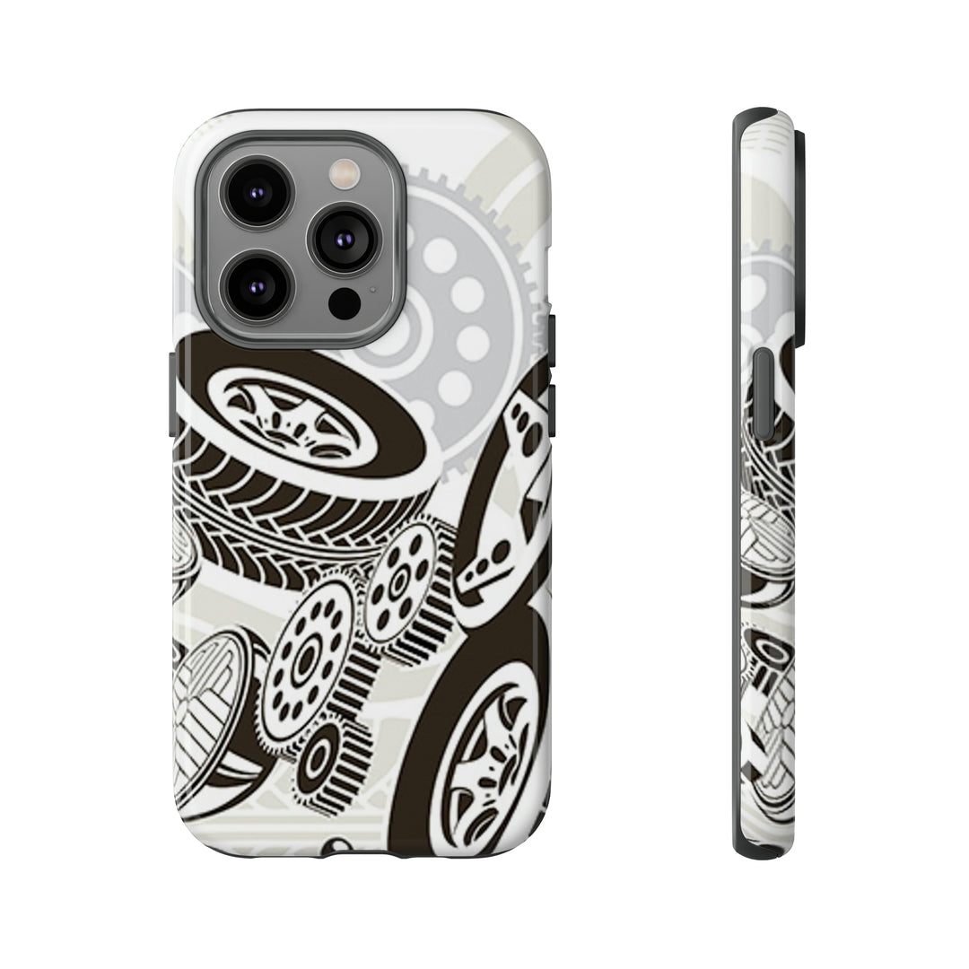 Tires Tough Phone Case