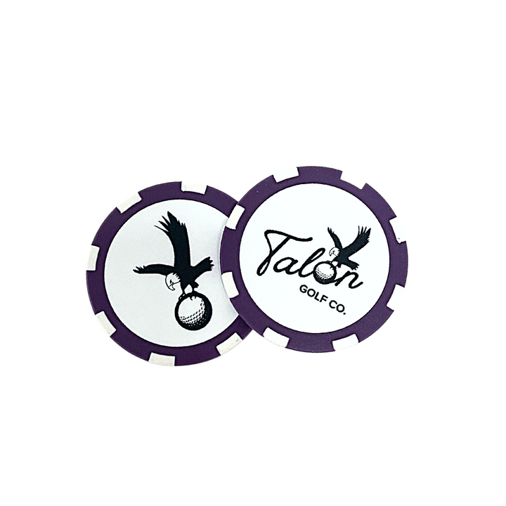 Talon Poker Chip Ball Marker Purple