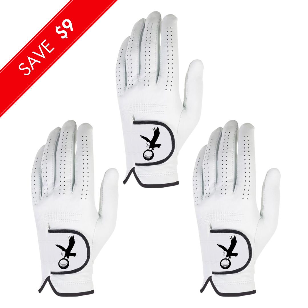 Women's Eagle Golf Glove Trio.