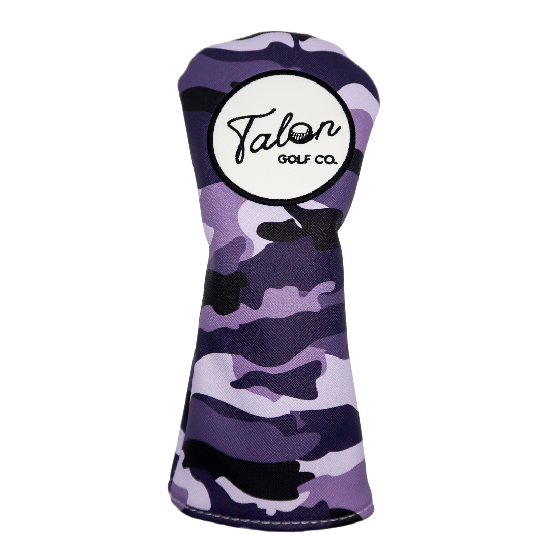 Hybrid Headcover Purple Camo.