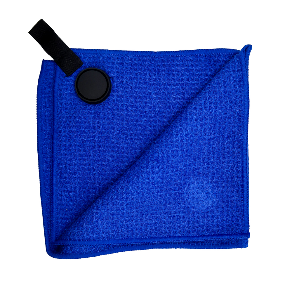 Talon Magnetic Golf Towel Folded.