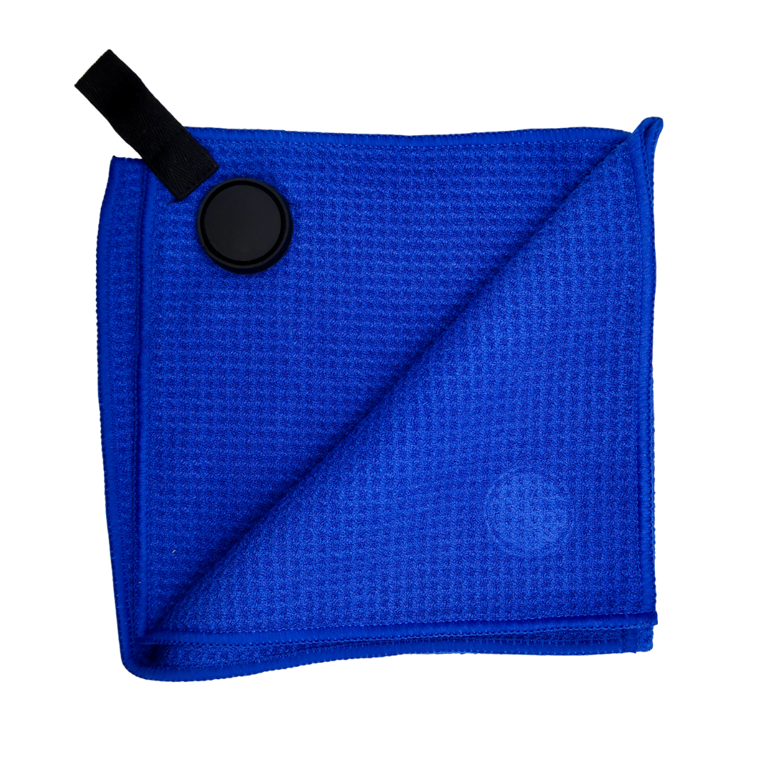 Talon Magnetic Golf Towel Folded.