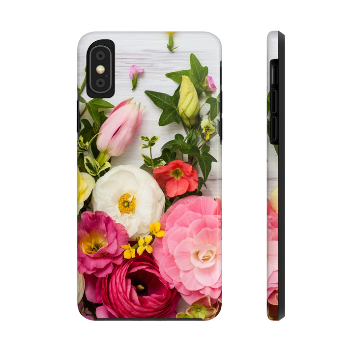 iPhone Flowers Tough Phone Case