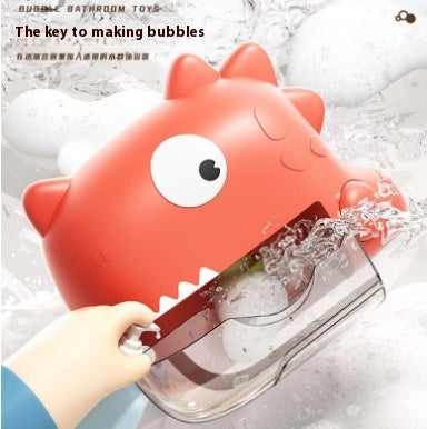 Baby Bath Bubble Machine – Musical Dinosaur Toy with Automatic Bubbles