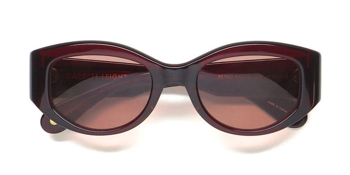 Garrett Leight Retro Biggie Sunglasses