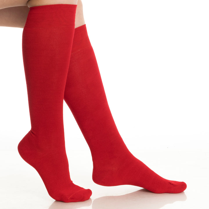 Women’s Bamboo Knee-High Socks 4-Pack