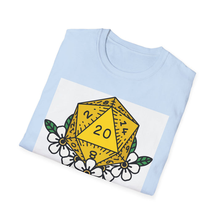 Rolled 20 Crit Unisex Softstyle T-Shirt