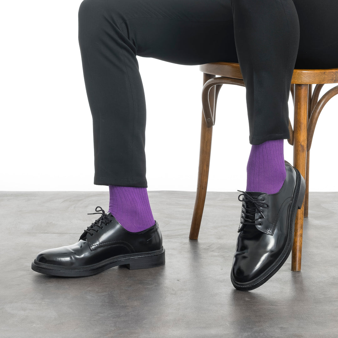 Men’s Bamboo Dress and Trouser Socks 6-Pack - 420