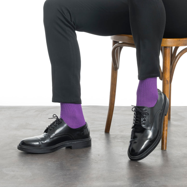 Men’s Bamboo Dress and Trouser Socks 6-Pack - 420