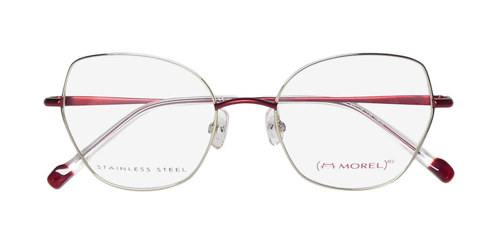 Morel Red Serena 90017c Eyeglasses Frame Only