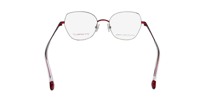Morel Red Serena 90017c Eyeglasses Frame Only