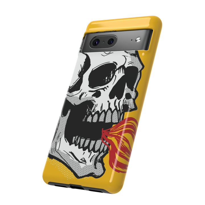 Skull Fire Tough Phone Case