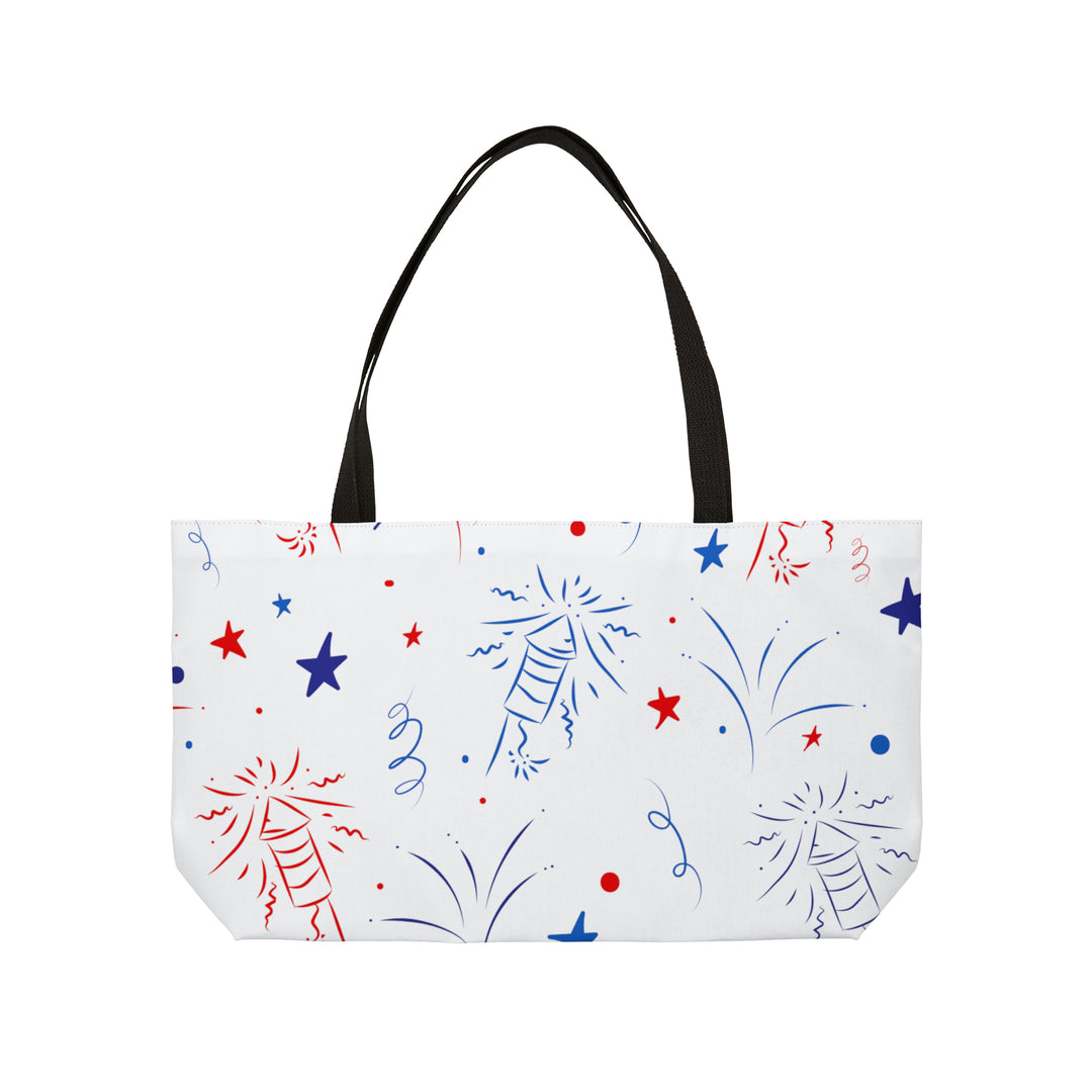 Fireworks Weekender Tote Bag