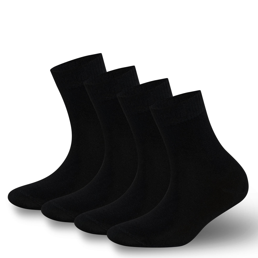 Men’s and Women’s Bamboo Diabetic Ankle Socks 4-Pack