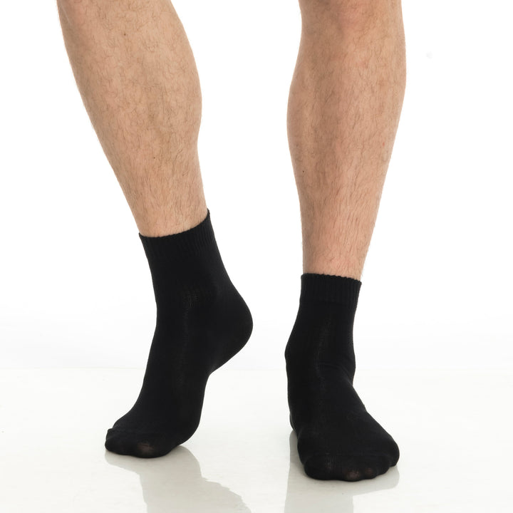 Men’s and Women’s Bamboo Diabetic Ankle Socks 4-Pack