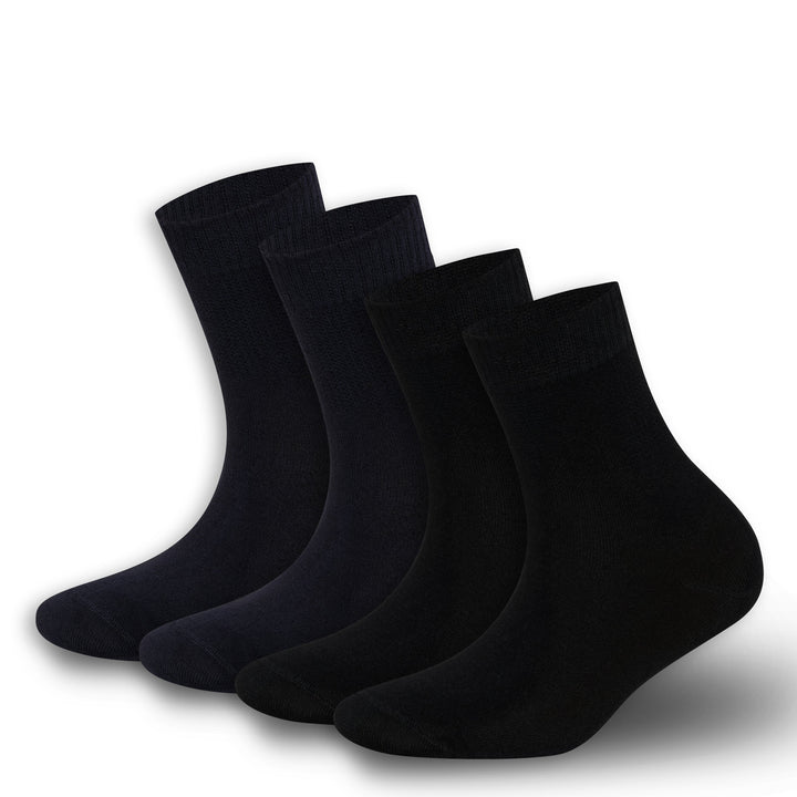 Men’s and Women’s Bamboo Diabetic Ankle Socks 4-Pack