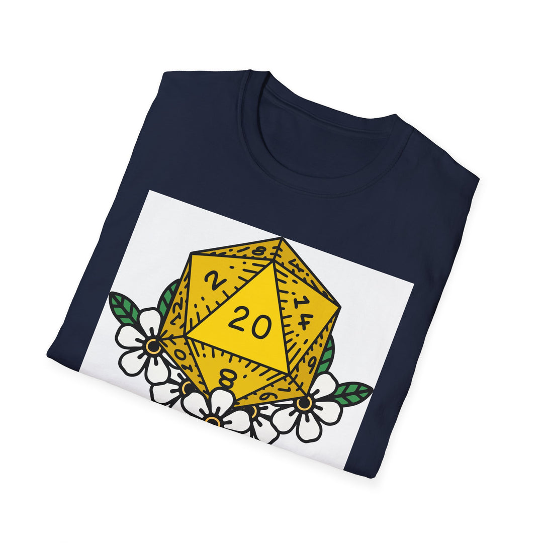 Rolled 20 Crit Unisex Softstyle T-Shirt