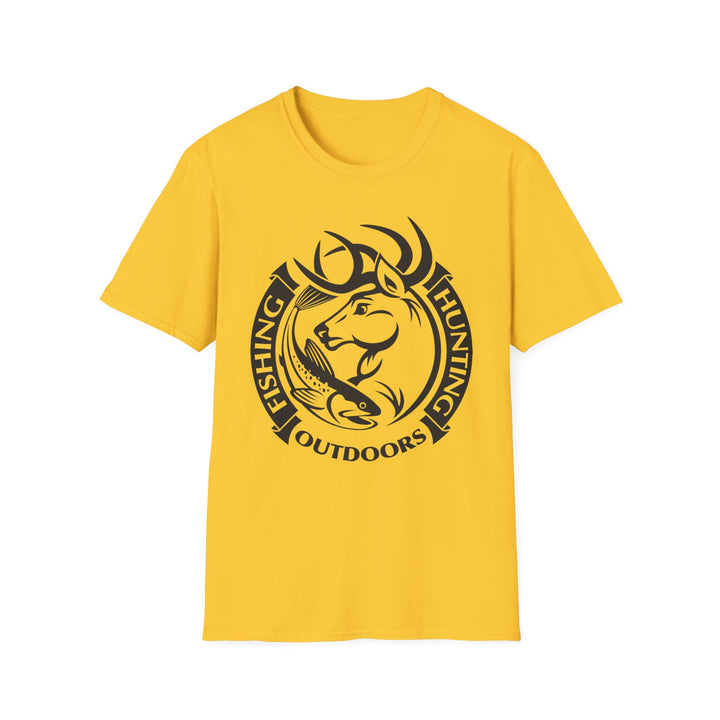 Hunting and Fishing Unisex Softstyle T-Shirt