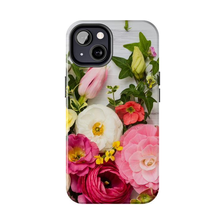 iPhone Flowers Tough Phone Case