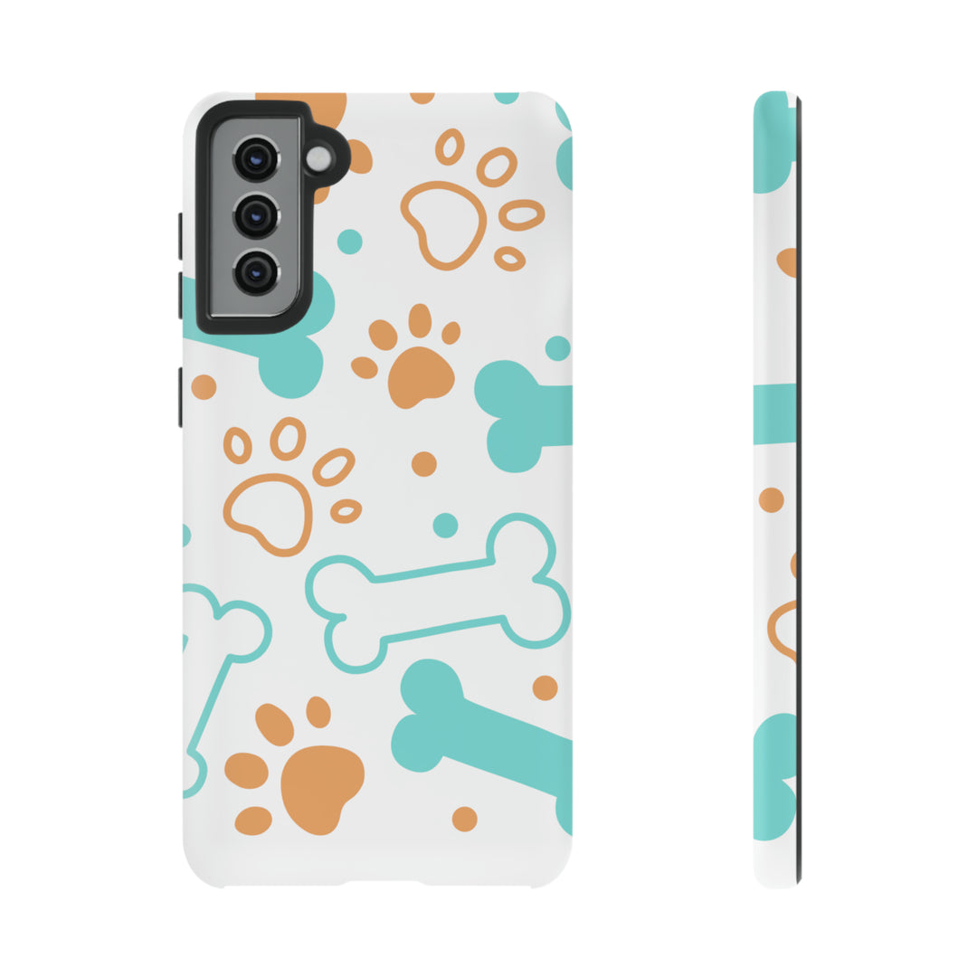 Paws and Bones Tough Phone Case