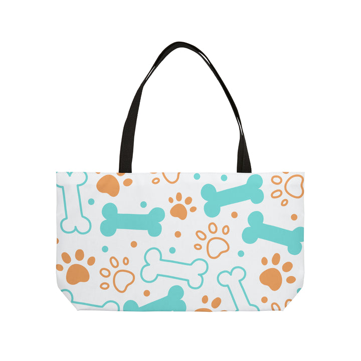 Paws and Bones Weekender Tote Bag