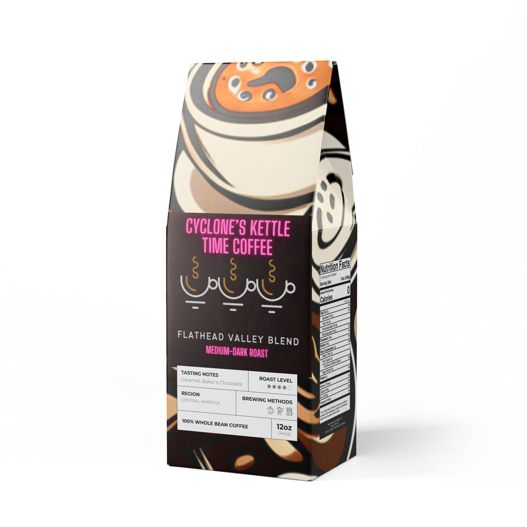 Cyclone's Kettle Time Coffee Flathead Valley Coffee Blend (Medium-Dark Roast)