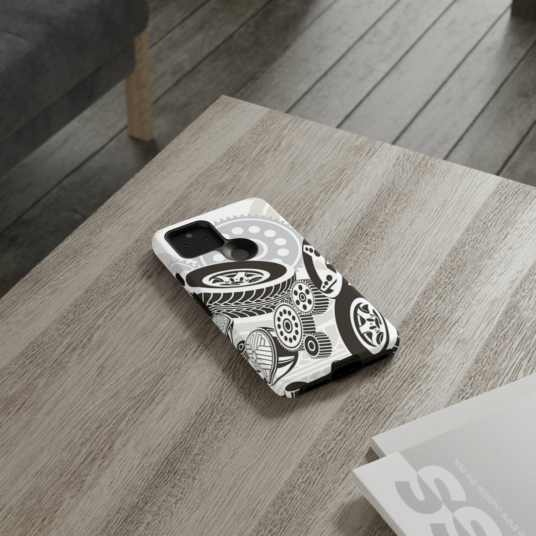 Tires Tough Phone Case