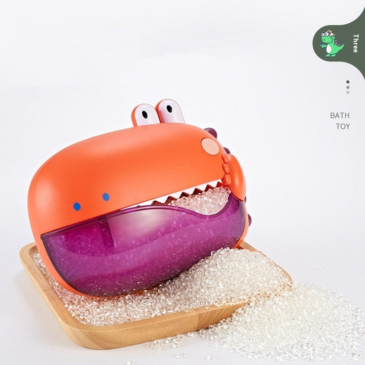 Baby Bath Bubble Machine – Musical Dinosaur Toy with Automatic Bubbles