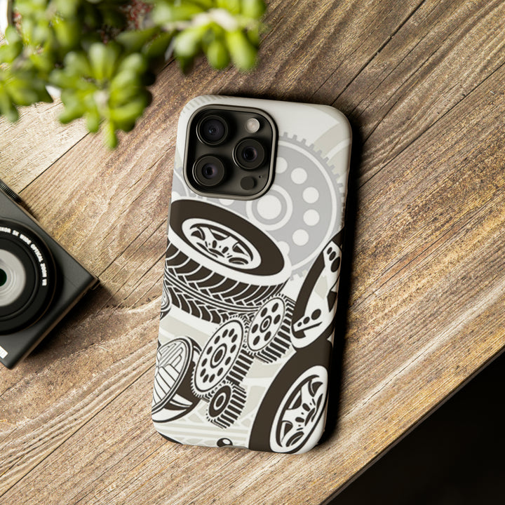 Tires Tough Phone Case