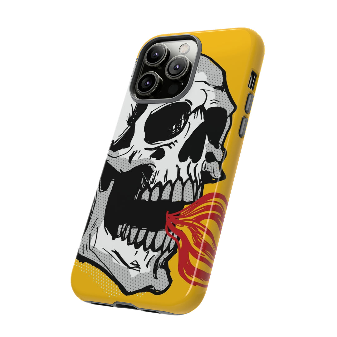 Skull Fire Tough Phone Case