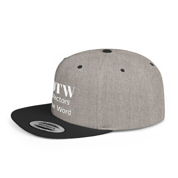 Snapback Hat — POTW 'Protectors of the Word' Logo Flat Bill Cap