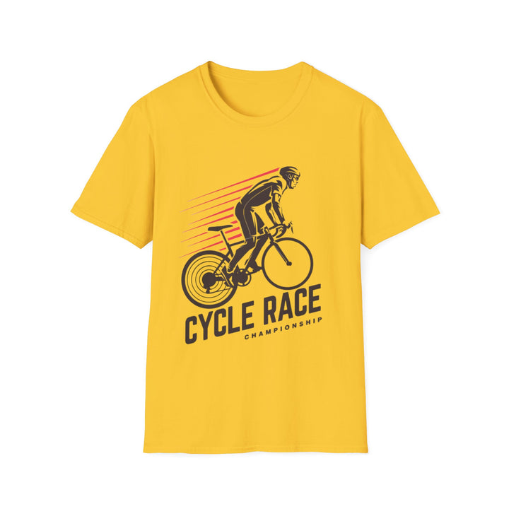 Cycle Race Unisex Softstyle T-Shirt