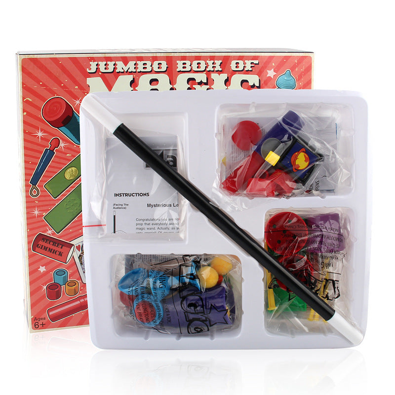 Magic Tricks Set – Fun Magic Prop Kit for Kids with 45+ Tricks
