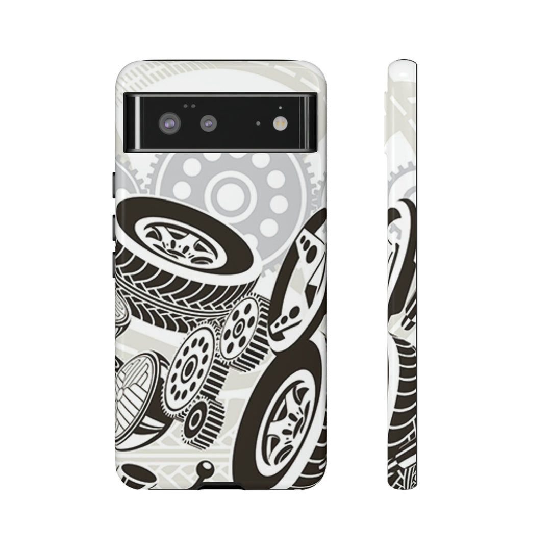 Tires Tough Phone Case